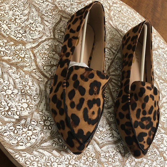 Brand New Suede Leopard Print Flats - Picture 5 of 9
